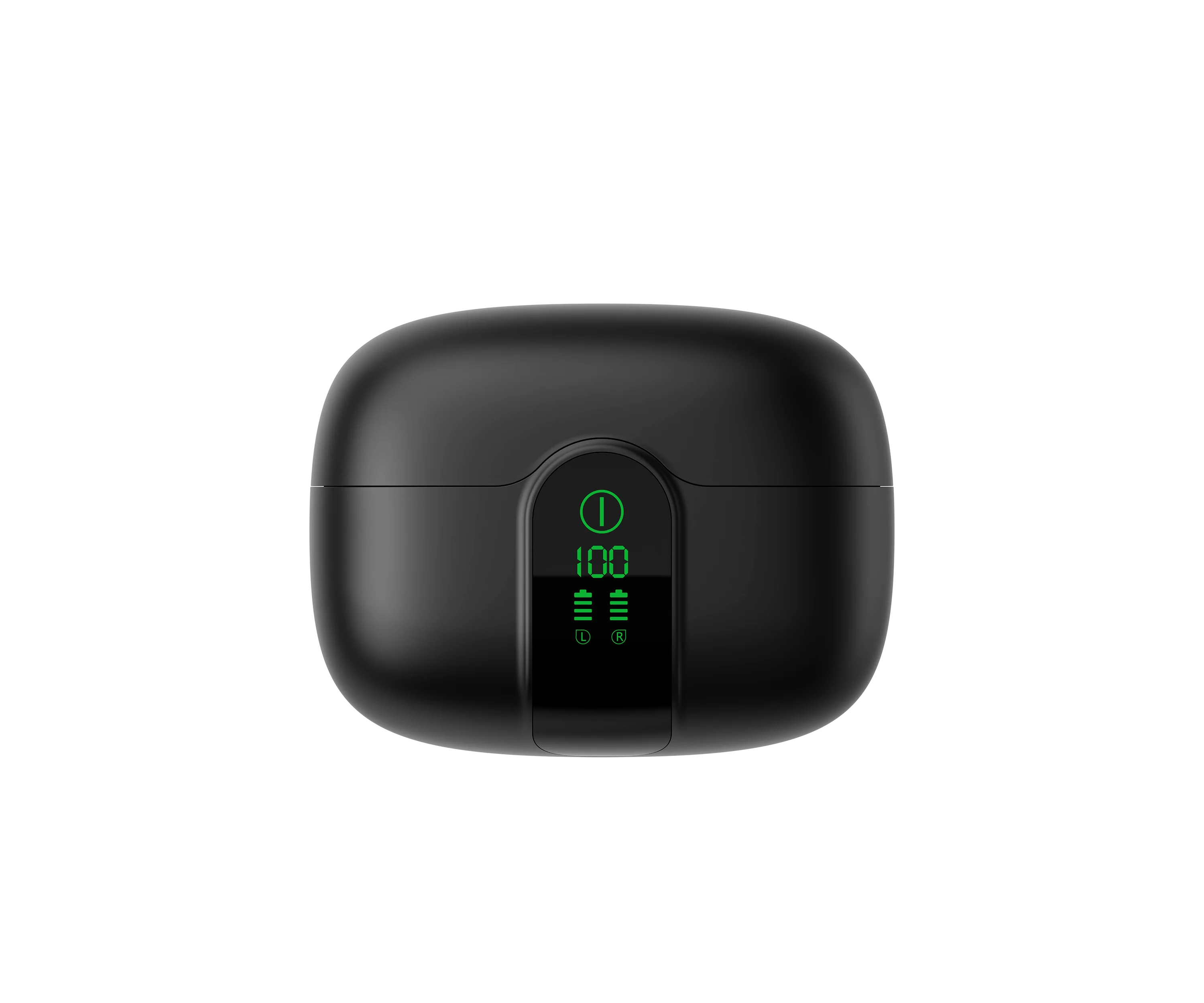 Blackview AirBuds 15 Wireless Earbuds,IPX5 Waterproof,Up to 35H,LED Display Bluetooth 6.0,Clip-on OWS Earbuds for Phones Laptop