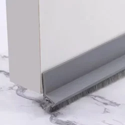 Enhanced Noise - Reducing Door Seal with Insect and Dust Protection - 1pc (GRAY)