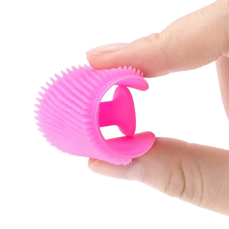 Hair Comb Set Soft Silicone Baby Bath Head Massage Brushes Hair Washing Brush Scalp Comb for Newborn Bath