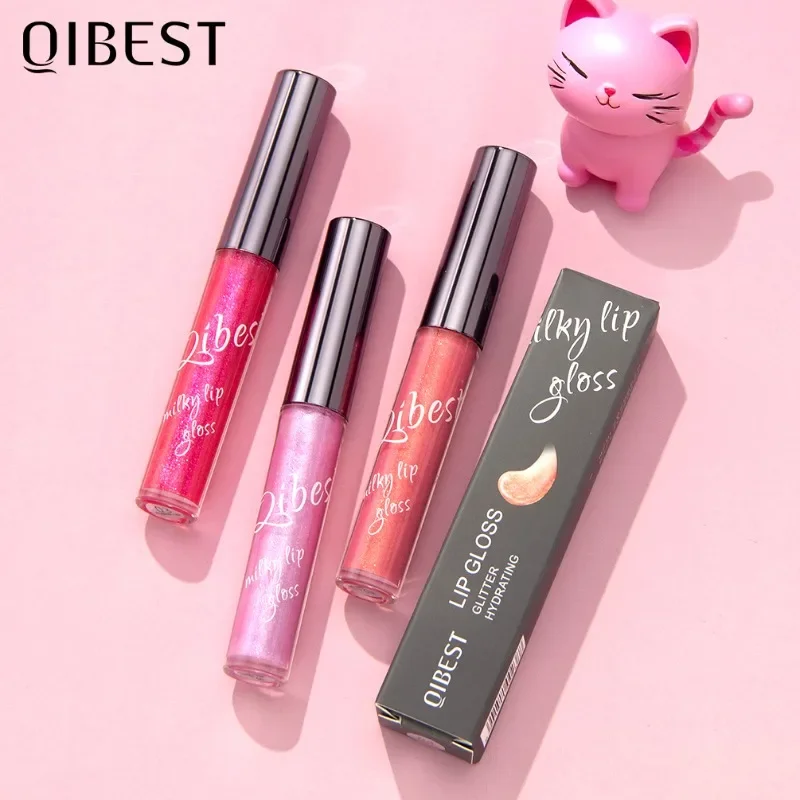 Radiant Lilac Gold-Infused Moisturizing Lip Gloss