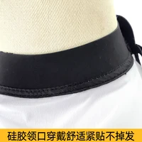 Cape de salon de coiffure en silicone avec manches, coupe de cheveux, coloration, imperméable, coiffeur, tablier de barbier 4