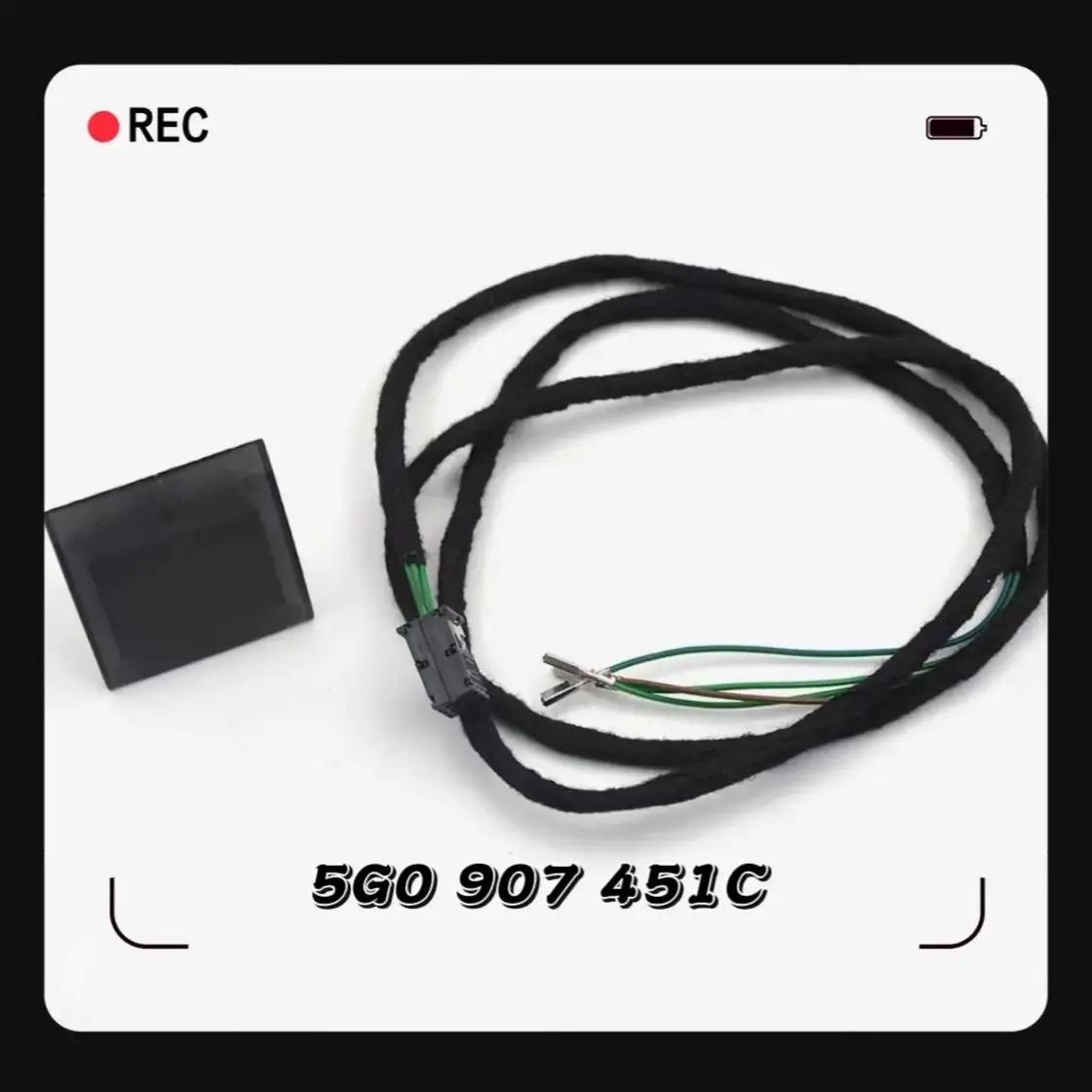 Per Vw Golf 7 Mk7 7.5 Con Cablaggio Unità Di Controllo Aria Condizionata Interruttore Sensore Solare 5Gg 907 451C 5 G0 907 451C 5 G0 907 451