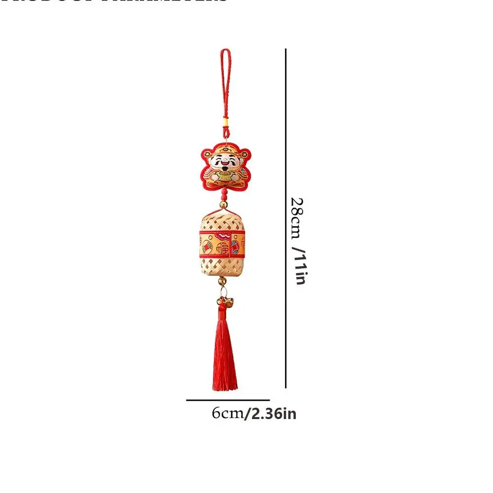 Traditional New Year Hanging Bonsai Pendant Reusable Exquisite Spring Festival Pendant Creative with Tassel
