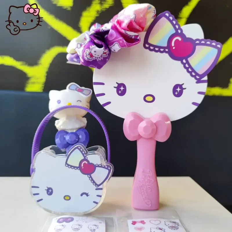 

2022 McDonald Hello Kitty Storage Basket Katydid Doughnut Fan Glow In The Dark Stick Hair Band Wind Turbine Series for Kids Gift