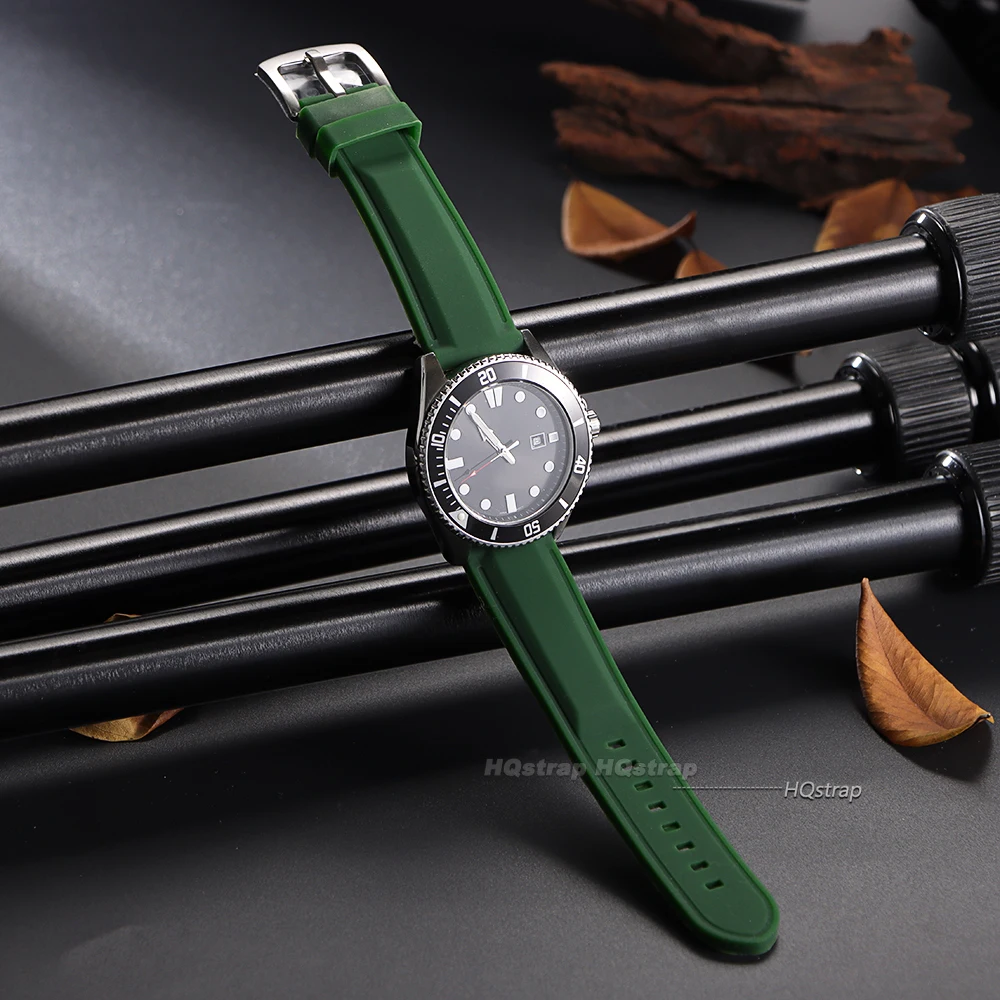 Universal Silicone Rubber Soft Watch Band - Premium Quality Wristband Accessory