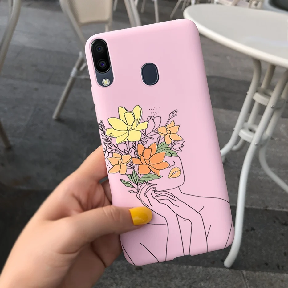 Stylish Cartoon Sunflower Soft Silicone Phone Back Cover