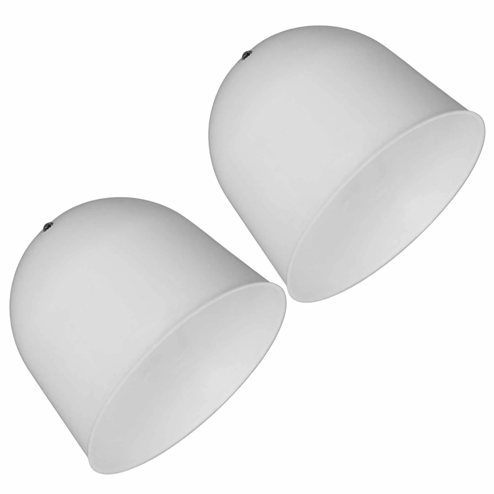 2 Pcs Ceiling Fan Accessories Cup Light Plastic Canopy Bell Shaped Shade Hanging Lamp Protectors Lighting Accessories