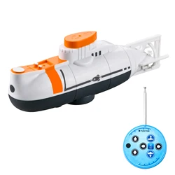 Remote Control Mini Submarine - Waterproof Diving Toy for Kids, Perfect Christmas & New Year Gift (WHITE)