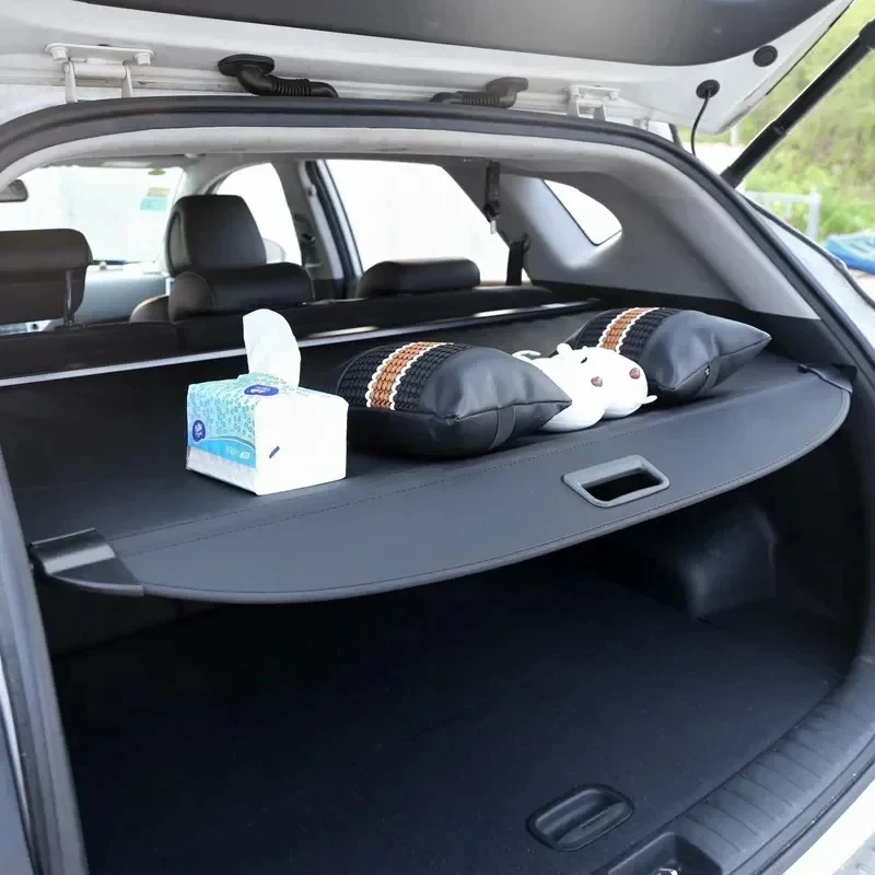 Car Trunk Curtain For Nissan X Trail T33 2022 2023 2024 X-Trail Rogue Car Trunk Luggage Curtain Cargo Covers Auto Accessories