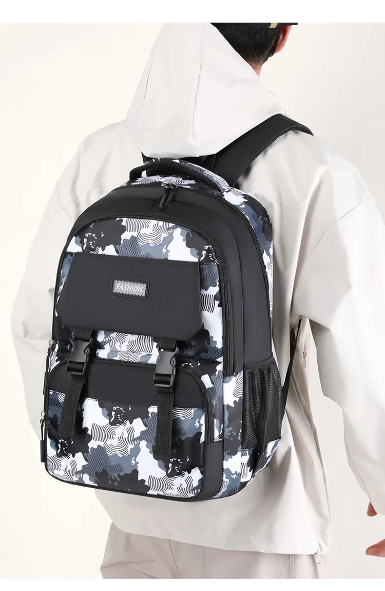 2026 Gute Qualität Student Jungen Und Mädchen Rucksack Grundschule Mittelschule High School Doppel Schulter Rucksack Im Angebot – Detail 26