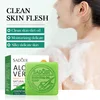 SADOER Aloe Facial Soap Collagen Face Wash Foam Facial Cleanser Moisturizing Hydrating Oil Control Body Bathing Handmade Soap 1