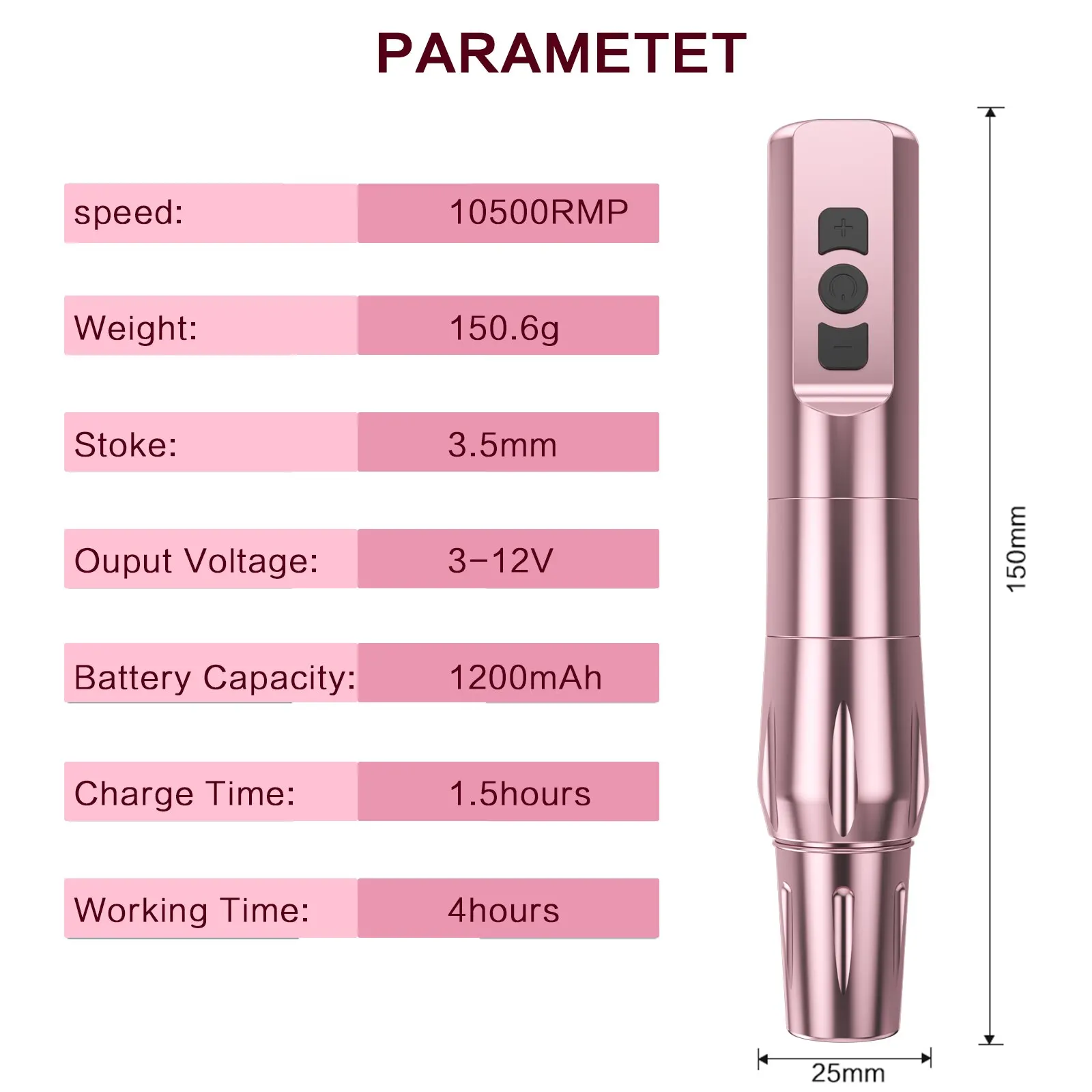 Biomaser Wireless Tattoo Machine for Permanent Makeup Tattoo Pen Beginner Eyebrows Lips Artist Supplies Fit Universal Cartridges tattoo supplies tattoo pen