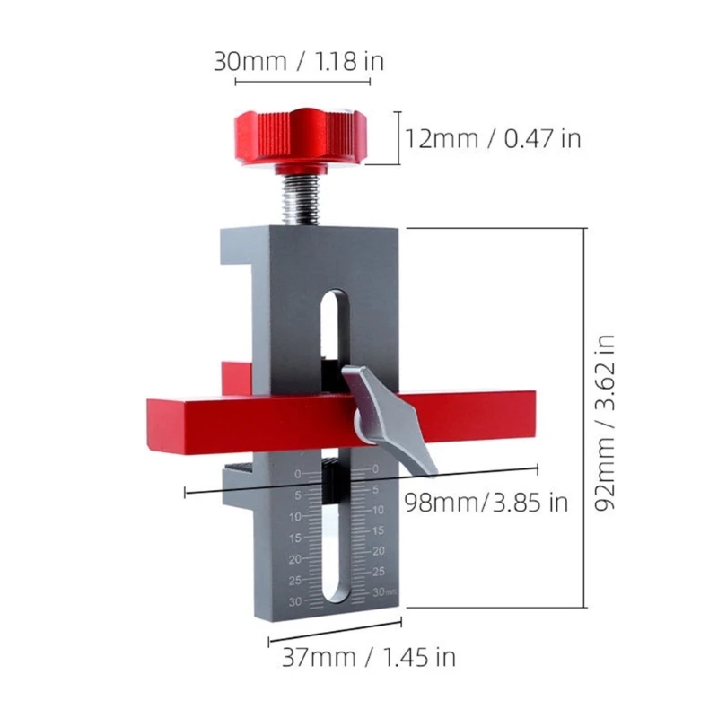 Precisions Cabinet Door Installer Support Accurate Locking Hinge Drill
