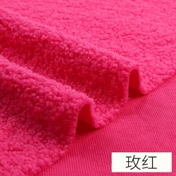 Luxurious Lamb Wool Fabric - Soft Coral Fleece Plush - 50x45CM (11)