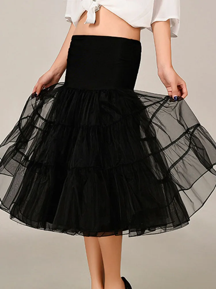 pettiskirt black