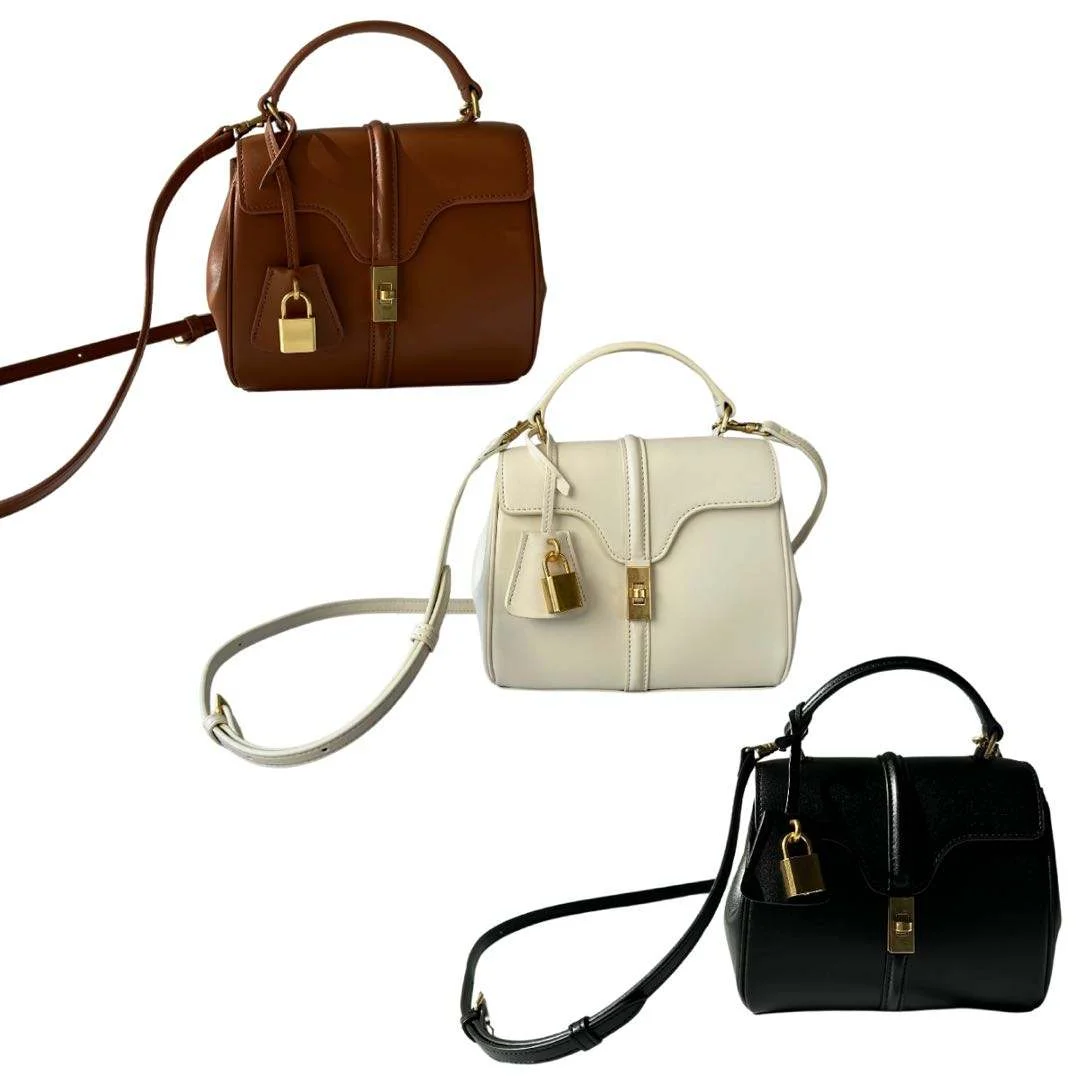 Genuine Leather Crossbody Handbag Women, Ladies Designer Bag, Luxury Shoulder Bag, New Trend, Vintage Soft 16 Bag, High Quality