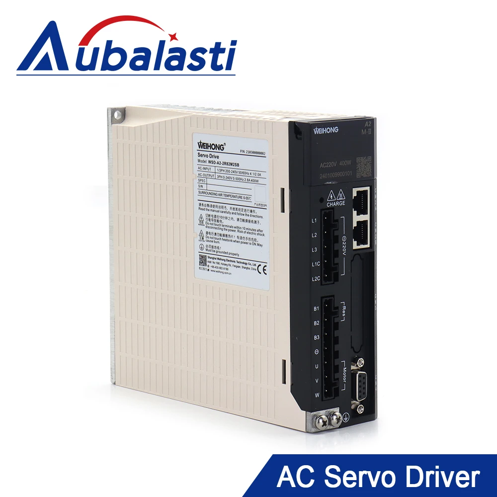 Aubalasti Weihong AC 서보 모터 드라이버 WSD-A2-2R82M2SB..