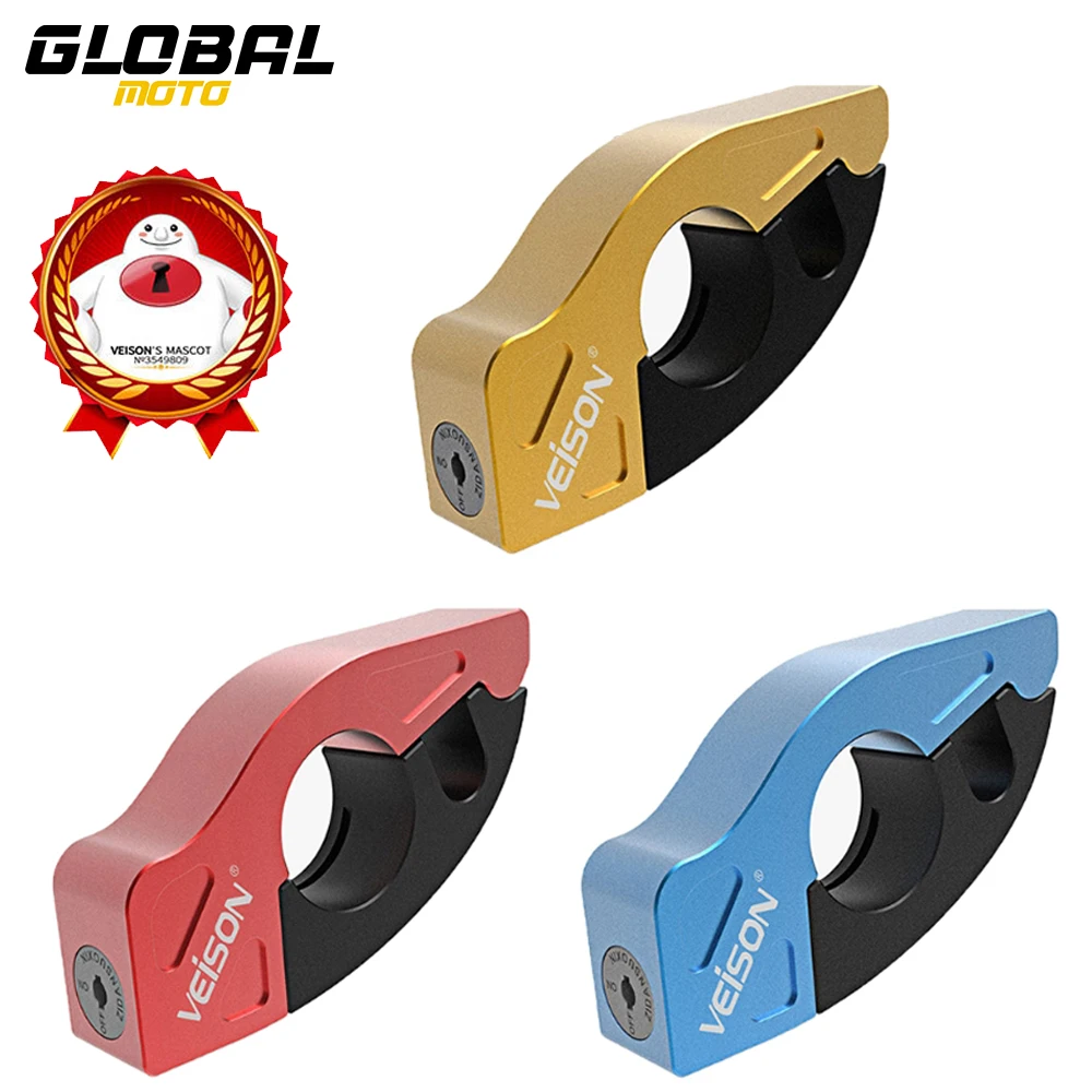 Motorcycle Scooter Security Handlebar Grip Lock | Lock Safety ...