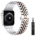 Silver-rose gold