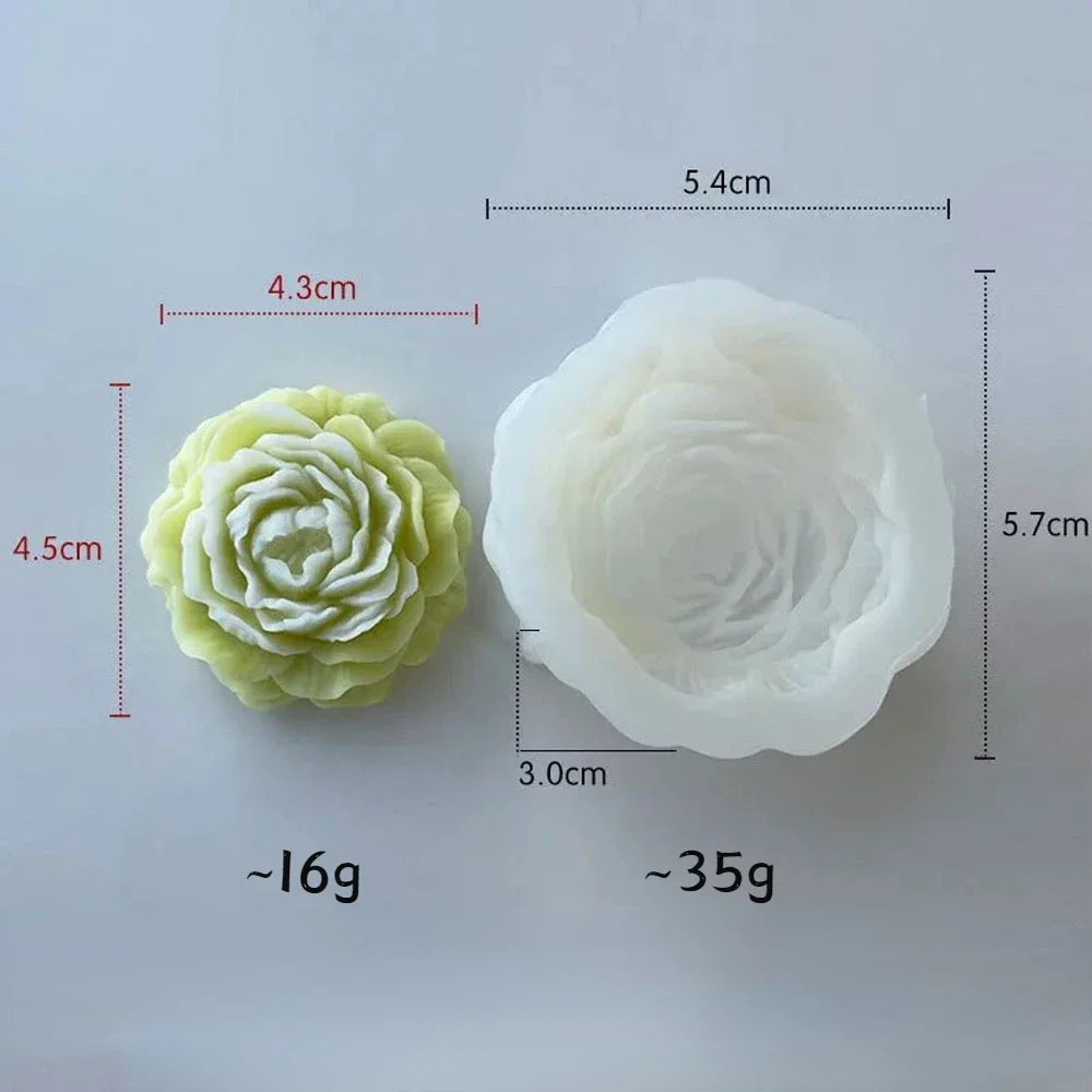 3D Flower Silicone Mold for DIY Crafts and Baking Creations