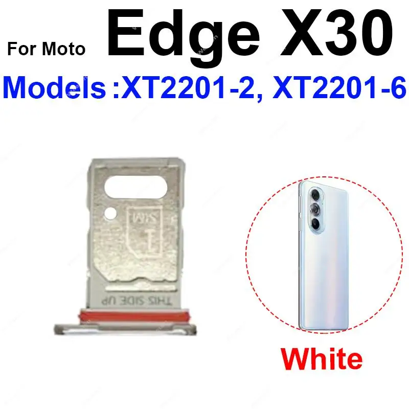 Dual SIM Card Tray Holder and Card Reader Adapter Replacement