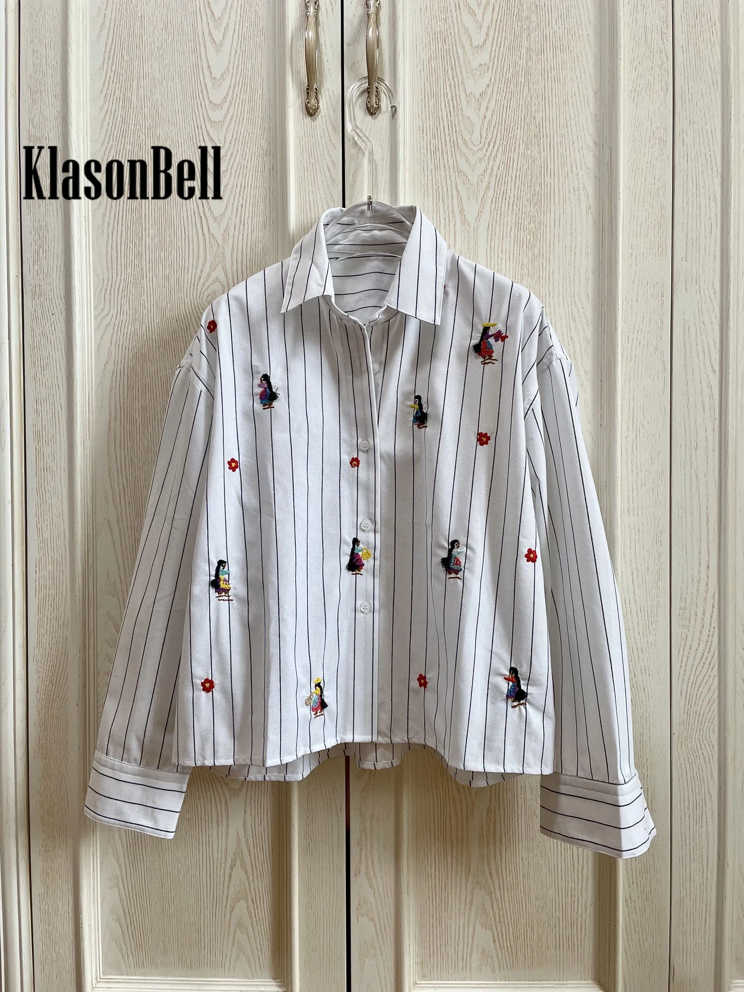 Illustrated Stripe Shirt