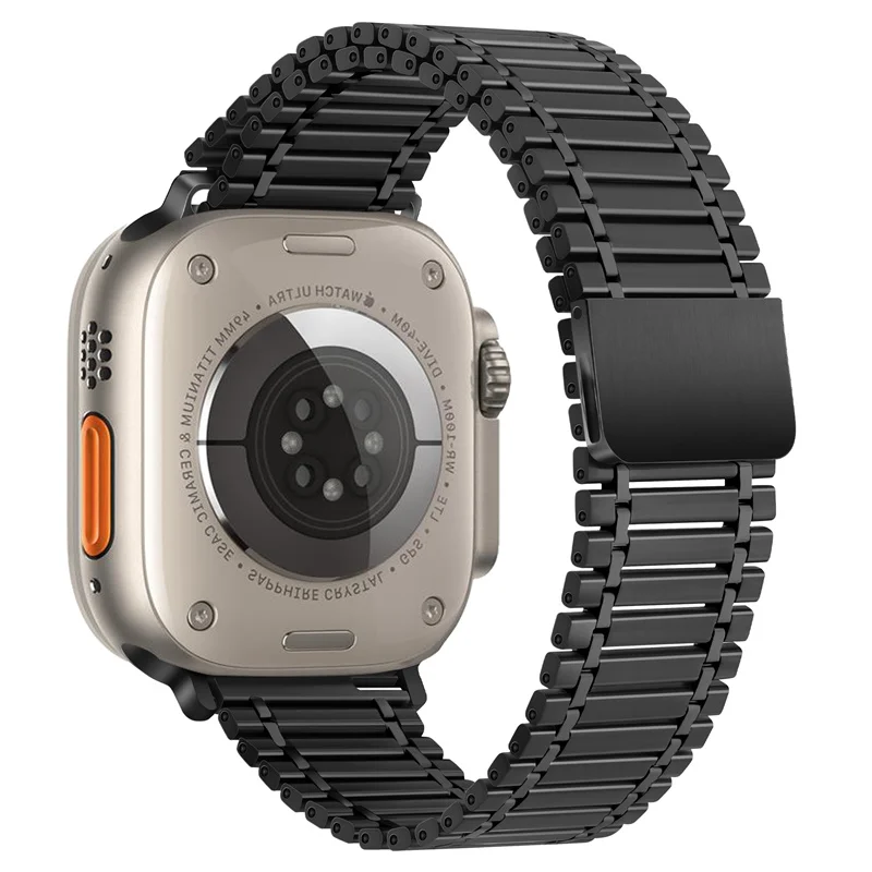 Magnetic Loop strap For Apple watch band 49mm 45mm 44mm 41mm 40mm Metal stainless steel Bracelet iWatch Serie SE 3 5 6 7 8 ultra