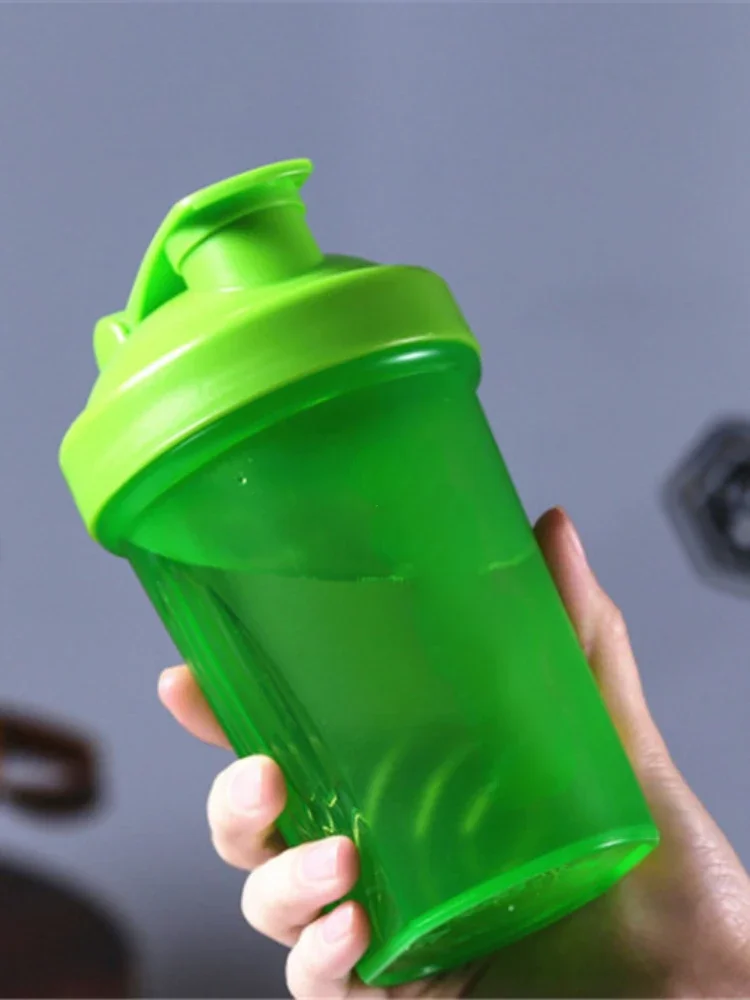 Description Picture 5 of itemSport Shaker Bottle Whey Protein Powder Mixing Fitness Gym Shaker Outdoor Portable Plastic Drink Bottle Cocina cleaver 400ML