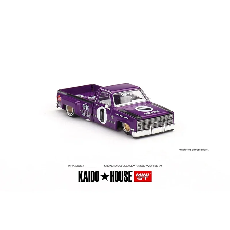

In Stock MINIGT KHMG084 1:64 Kaido House Silverado Dually Diorama Car Model