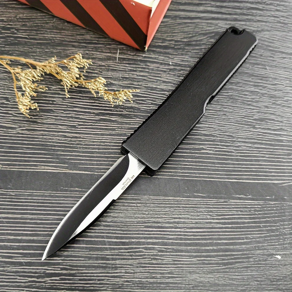F147 Mini Lightweight Survival Pocket Outdoor Folding Knife Aluminum Alloy Handle 440C Blade Camping EDC Knife Multitools
