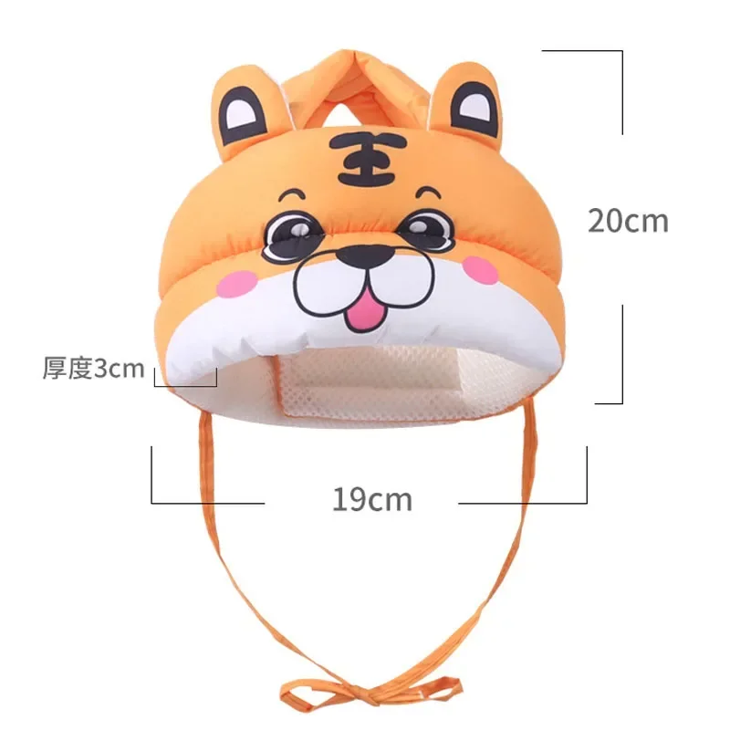 Kids Safety Helmet Baby Anti-fall Adjustable Cartoon