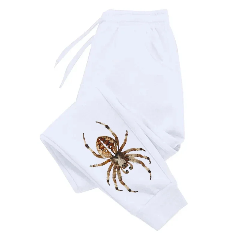 Men's Spider Printed Sweatpants Casual Jogging Pants