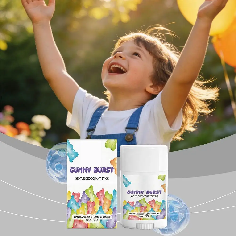 Kids Teens Anti-Perspirant Deodorant Stick Refreshing Aroma Underarm Sweat & Odor Eliminator Long-Lasting Dry Gentle_voghion.com
