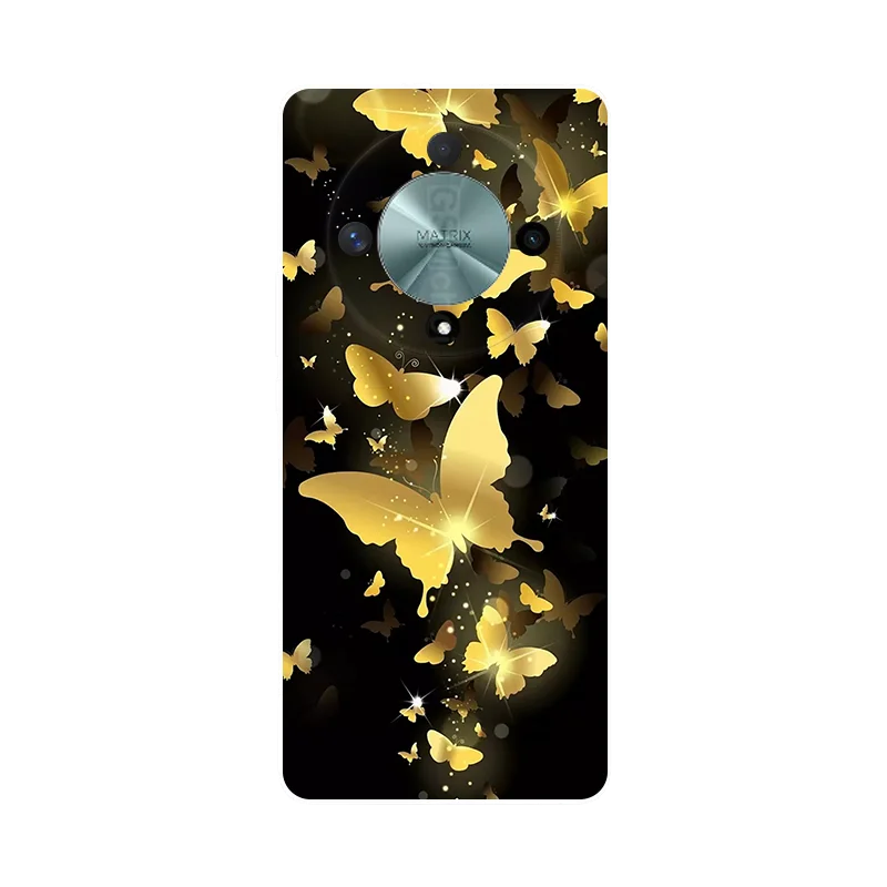 Silicone Wolf Painted Soft TPU Back Case Cover