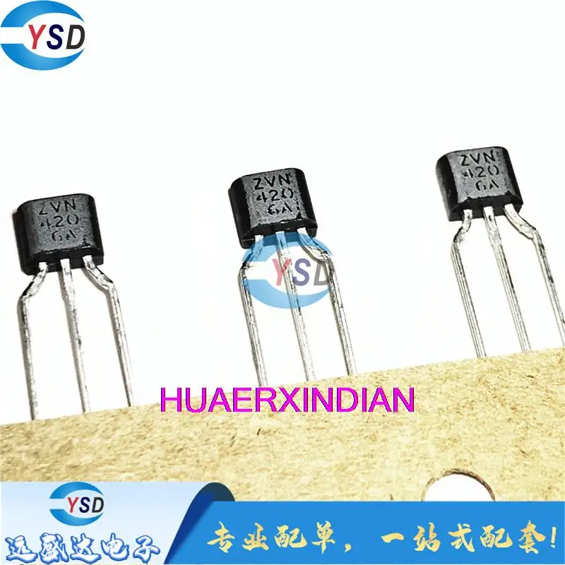 

10 шт. новый оригинальный ZVN4206A ZVN4206 0.6A 60V TO-92 N MOSFET