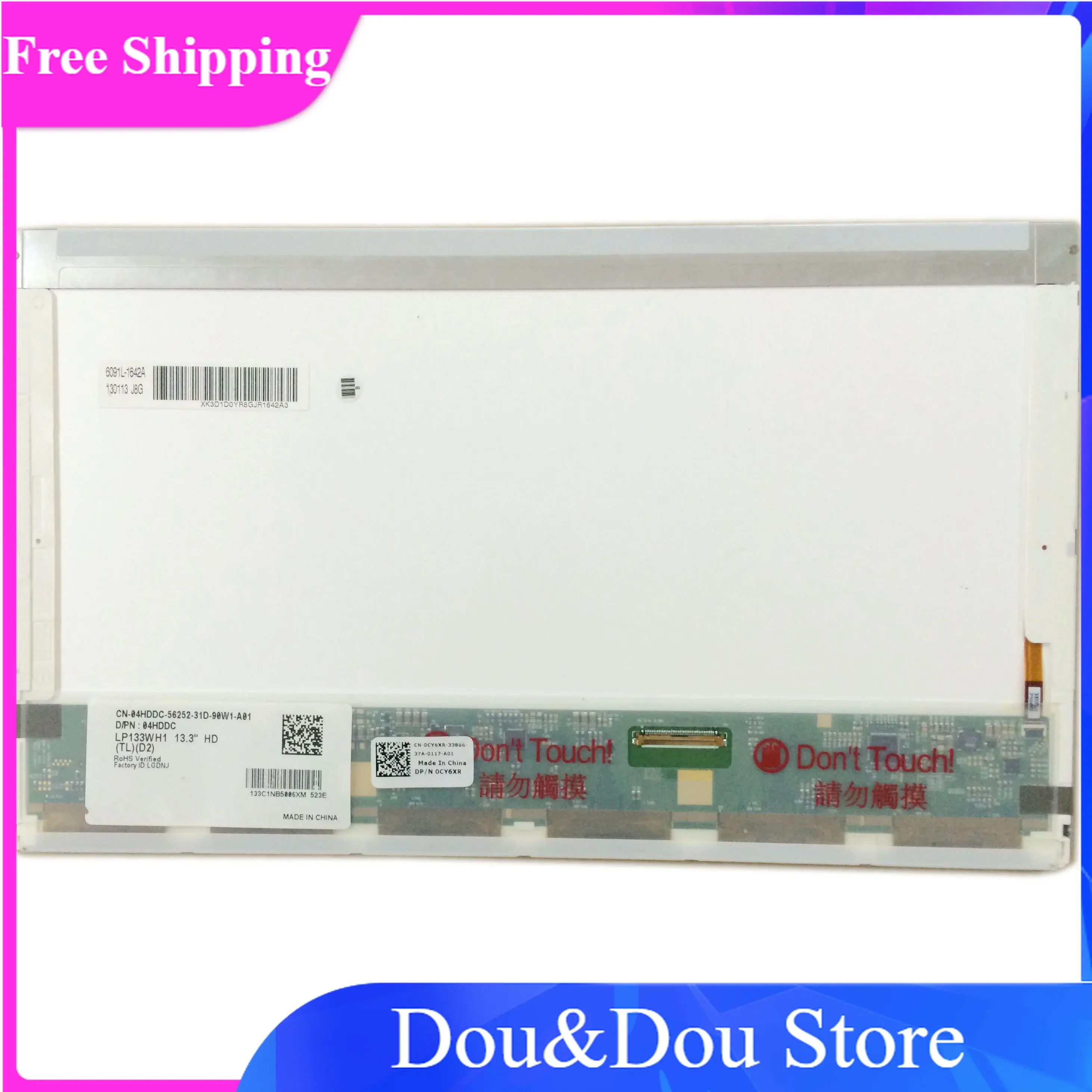 

LP133WH1 TLD2 TLA1 TLA2 TLC1 fit N133B6-L02 B133XW04 LTN133AT17 B133XW02 40 PIN Laptop LCD Screen