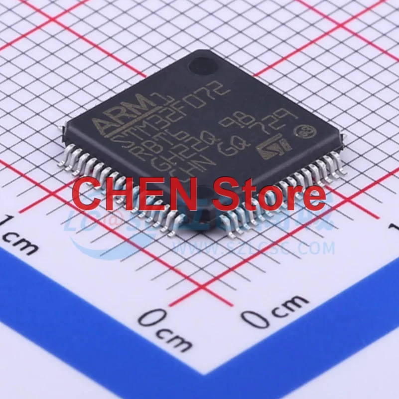 

6PCS NEW STM32F072RBT6 LQFP-64 Microcontroller chip Electronic Components In Stock BOM Integrated Circuit