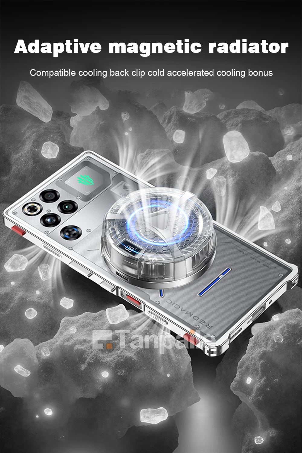 Enhanced Metal Frame Bumper Case with Heat Dissipation
