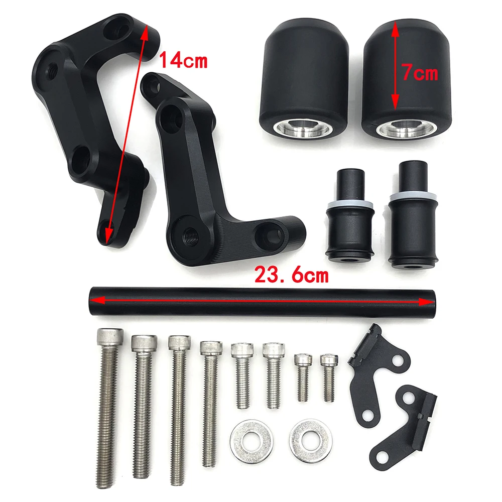 Motorcycle CNC Aluminum Frame Slider Crash Pad Guard Cover Slider Protector For KTM Duke790 Duke890 Duke 790 890 2022-2023