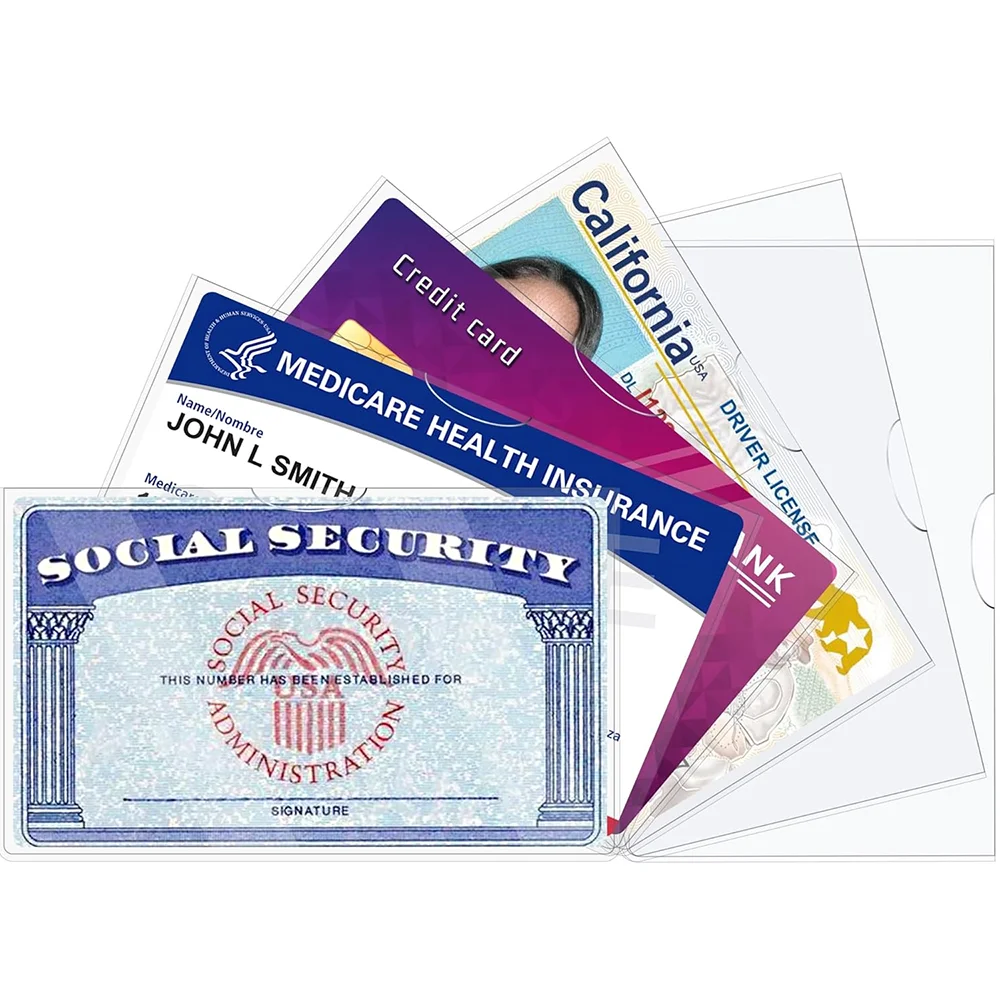 Custodie Trasparenti Impermeabili In Pvc Carte Protettore