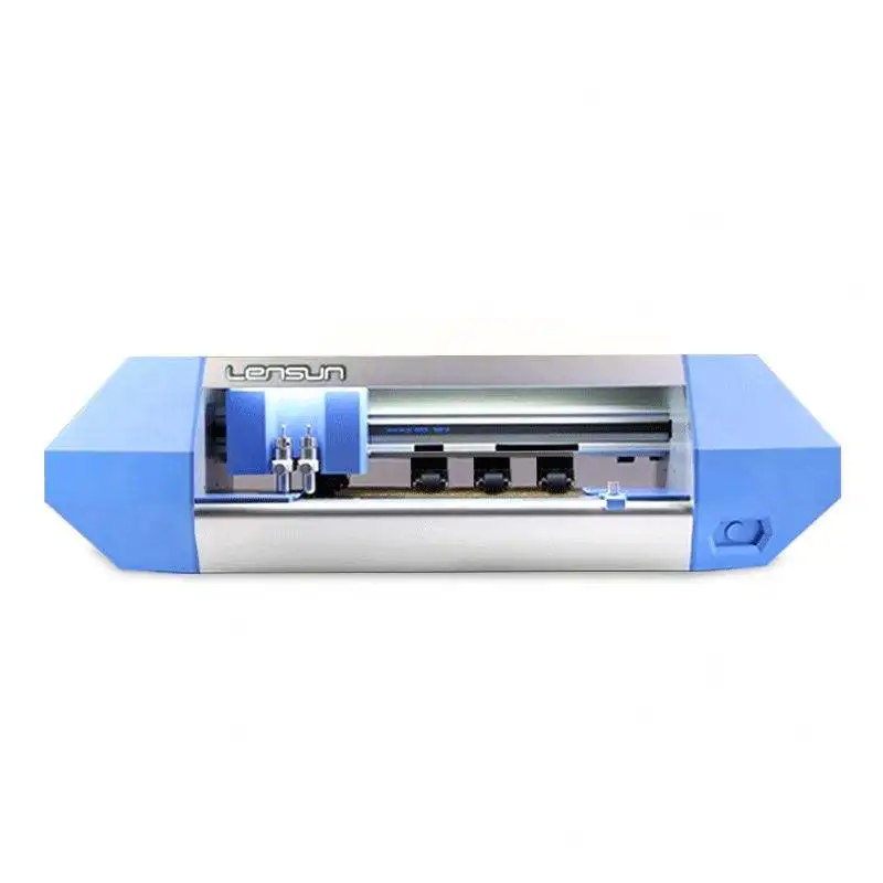 렌선 신형 트렌드 TPU 필름 자동 라미네이팅 제작 기계 플로터 커터 렌선 커팅 머신 시계 보호용