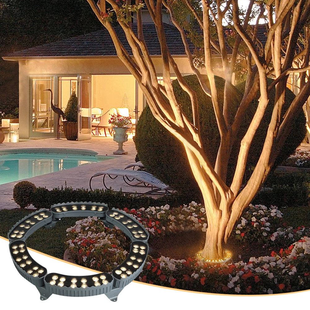 LED Outdoor Tree Spot Light LED Wall Washer Aluminum RGB IP65 Can be used outdoors under large trees and cylindrical cones. 2