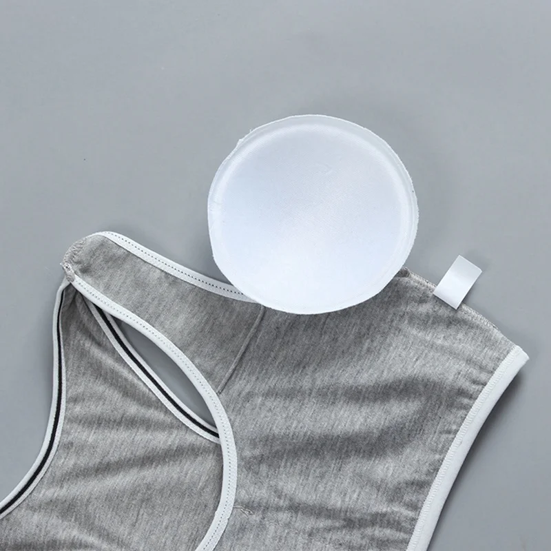 Girls Bra Teenager Bras for Kids Adolescente Lingerie Children Solid Color Teen Vest Girls Tube Tops Child Underwear 9-16Years