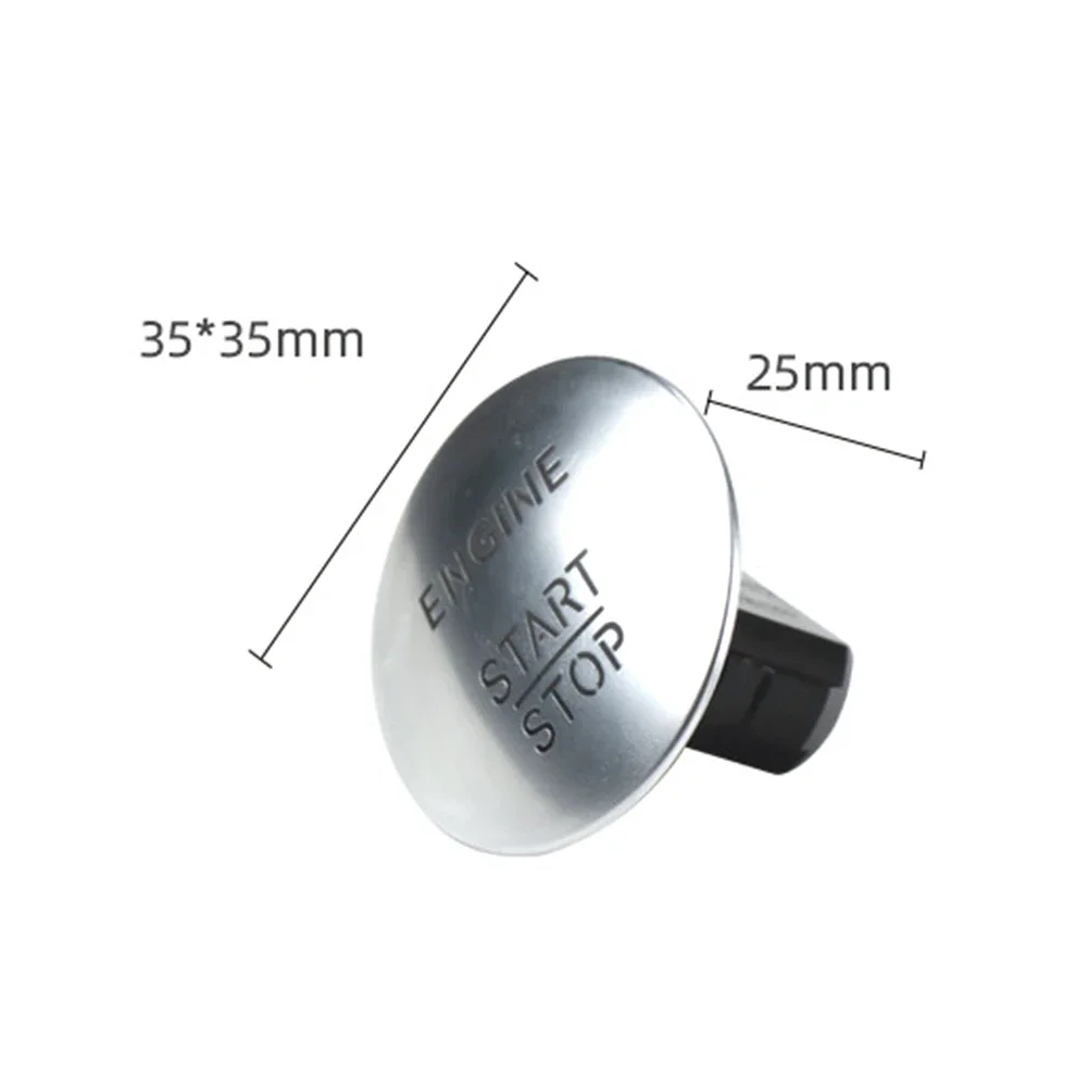 Car Engine Start Stop Push Button Switch One-click Start Keyless Replace For Mercedes Benz A C E GL Class W117 W221 W292 W246
