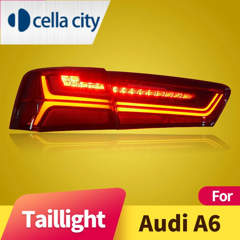 

Car Styling for A6 Tail Lights 2012-2016 A6L Classic LED Tail Lamp LED DRL Dynamic Signal Brake Reverse auto Accessories