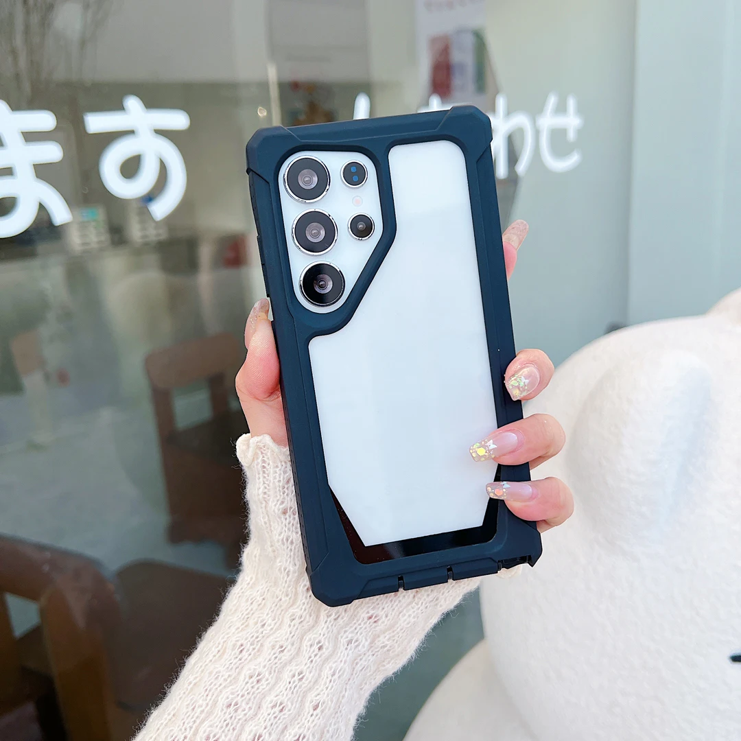 Dustproof Four-Corner Anti-Drop Sturdy Clear Shockproof Phone Case