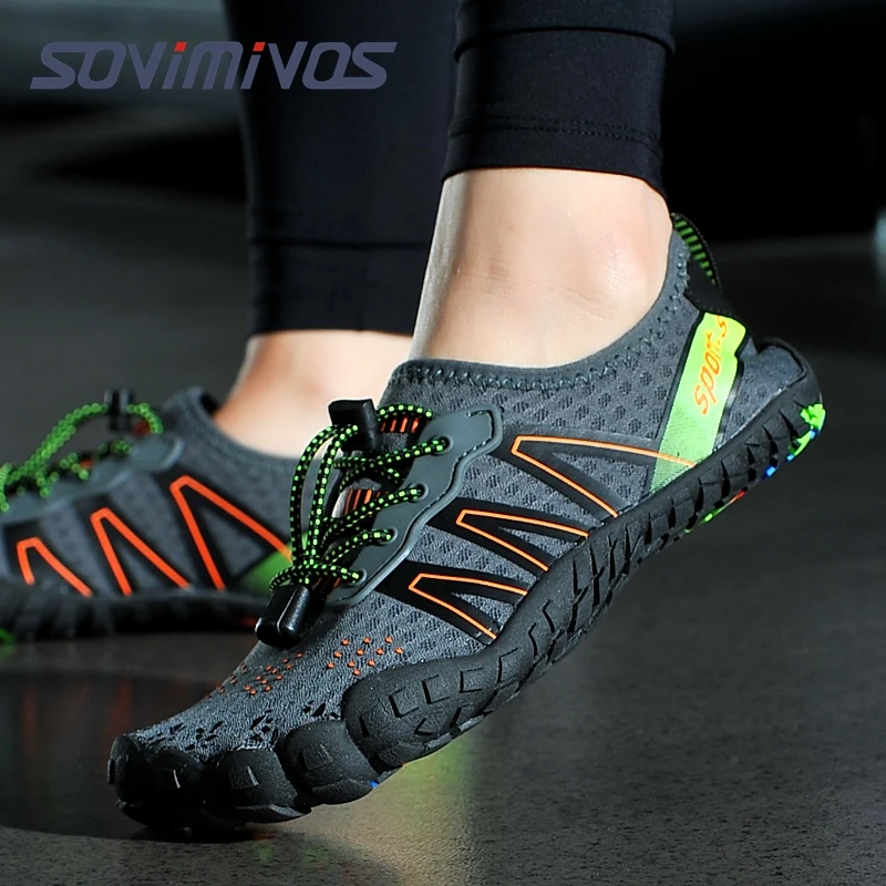 Zapatillas minimalistas de Trail Running para verano, calzado para andar  descalzo, con punta ancha, transpirables, de alta calidad - AliExpress