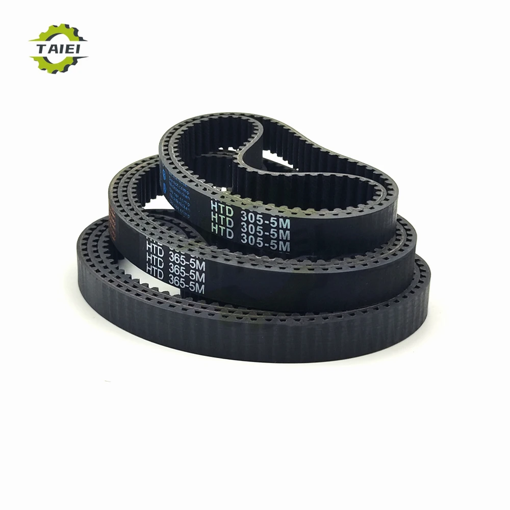 HTD 5M 동기식 벨트 길이 1435 1440 1445 1450 1455 1460 1465 1470 1475 1480 1490 1495 1500 1510mm 폭 10-30mm 타이밍 벨트