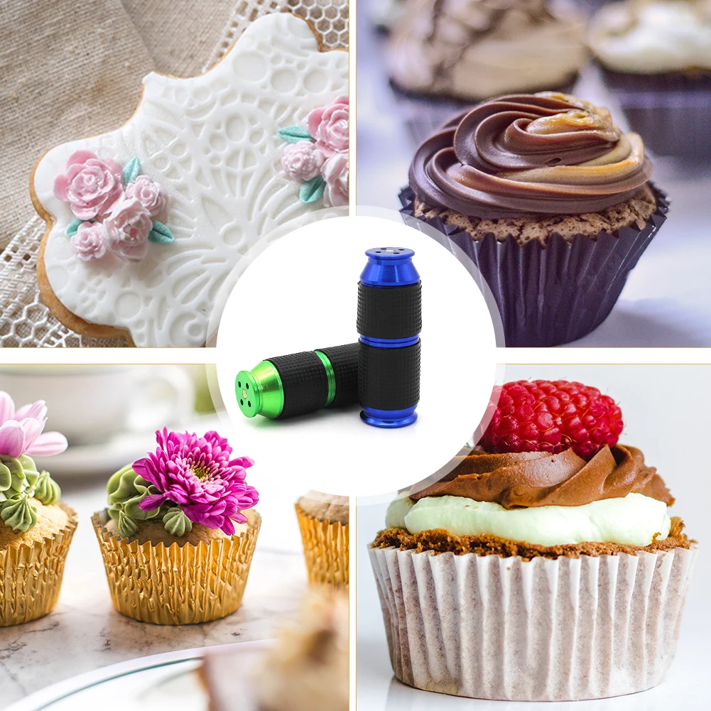 Whipped Cream Cracker Dispenser Mini Rubber Grip Safe Gas Canister Bottle Opener