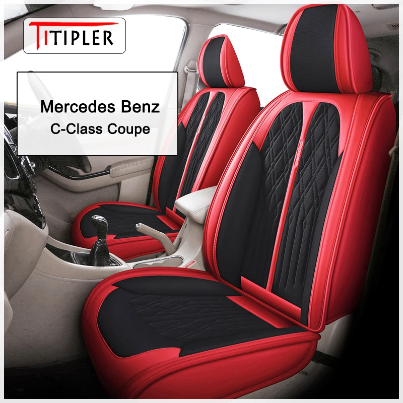 

Автомобильный чехол на сиденье для Mercedes-Benz C-Class Coupe, модернизированный, аксессуары для интерьера автомобиля (1 сиденье)